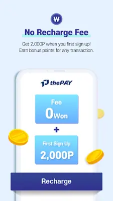 thePAY-All in one Recharge App android App screenshot 1