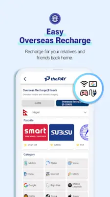 thePAY-All in one Recharge App android App screenshot 4